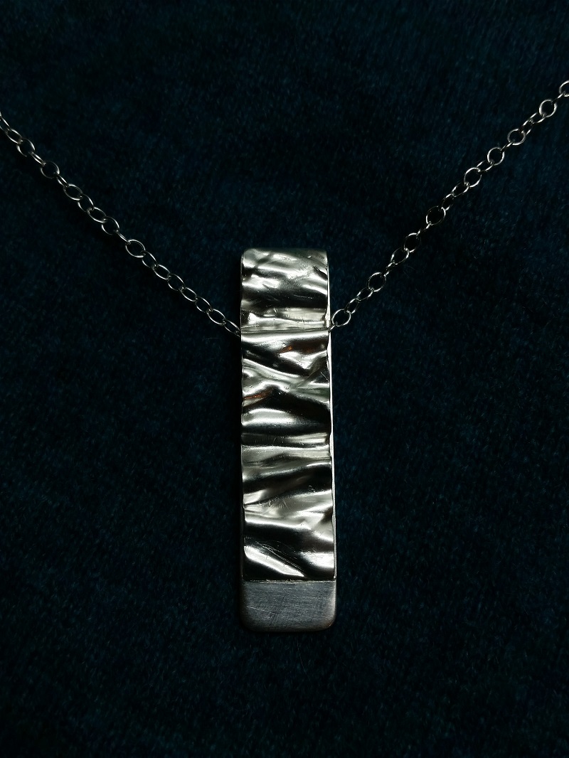Silverhänge silverhalsband