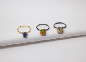 handgjorda silverringar